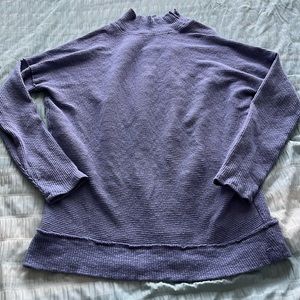 Free People Mock Neck Pullover